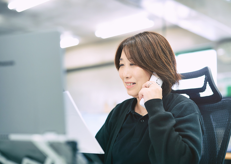 地域密着だから対応が丁寧！