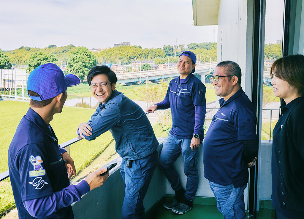 自社施工スタッフによる素早いアフター対応