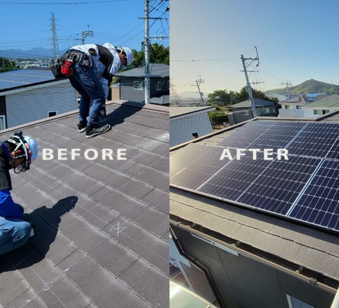 【施工写真あり】太陽光発電＋蓄電池の設置工事をしました – 熊本市西区
