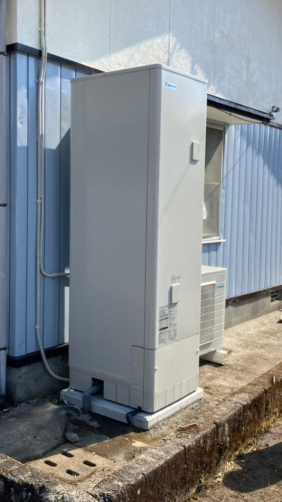 【施工写真あり】エコキュートへの取替工事をしました－阿蘇市一の宮町宮地
