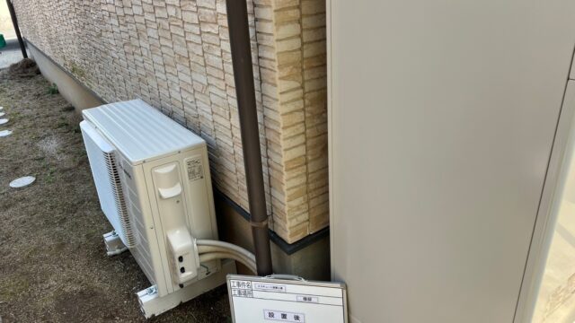 【施工写真あり】エコキュートへの取替工事をしました－熊本市北区西梶尾町