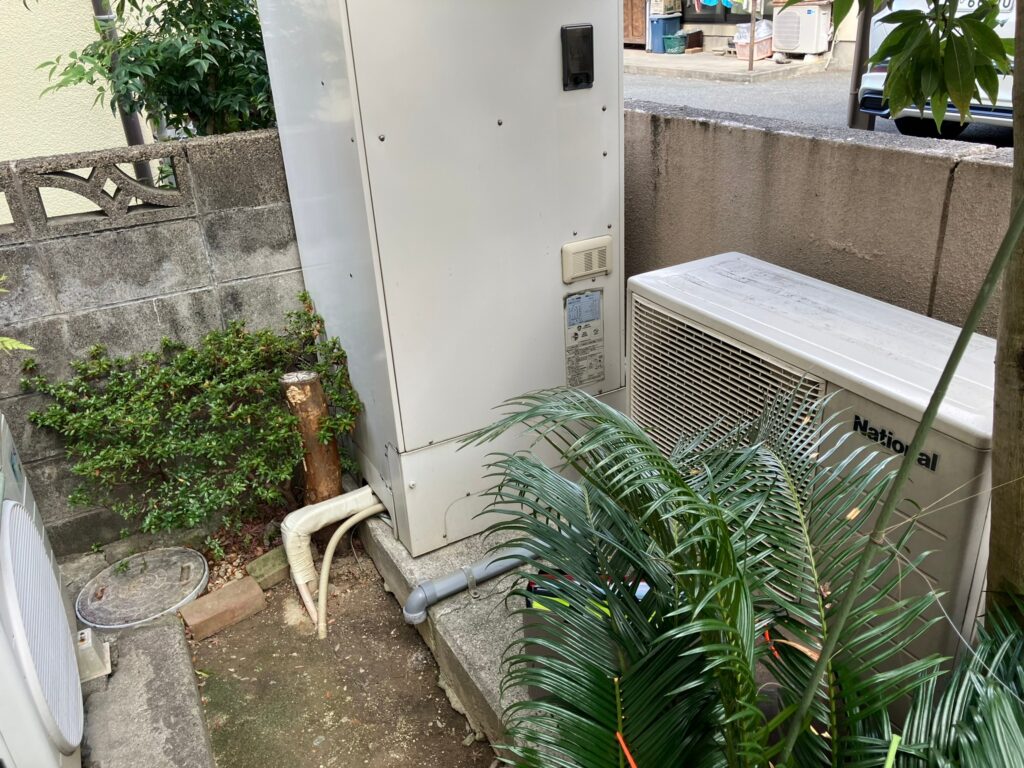 【施工写真あり】エコキュートの取り換え工事をしました－熊本市南区南高江