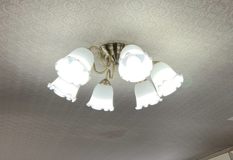 シーリングライト交換　熊本市中央区　Ｈ様邸