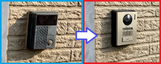 インターホン交換工事｜熊本市東区新生｜I様邸