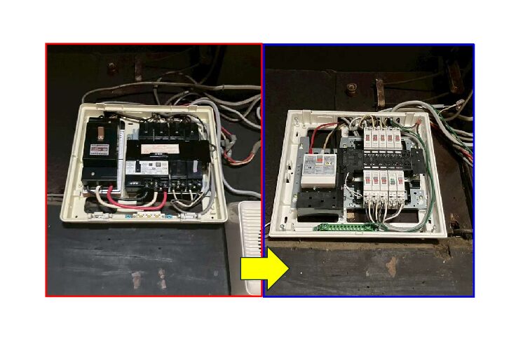 分電盤取替工事｜上益城郡益城町下陳｜K様邸