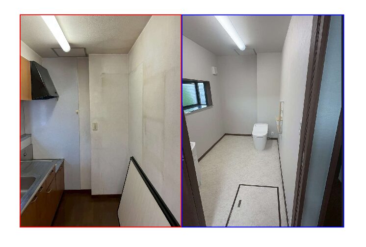 リフォーム工事｜北区鶴羽田町｜N様邸