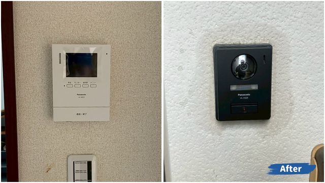 インターホン 取替工事｜熊本市北区兎谷｜I様邸