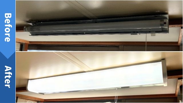 照明 LED 取替工事｜熊本市中央区大江本町｜T様邸