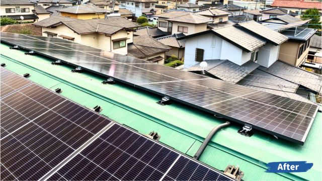 太陽光発電システム 取替工事｜熊本市北区弓削｜A様邸