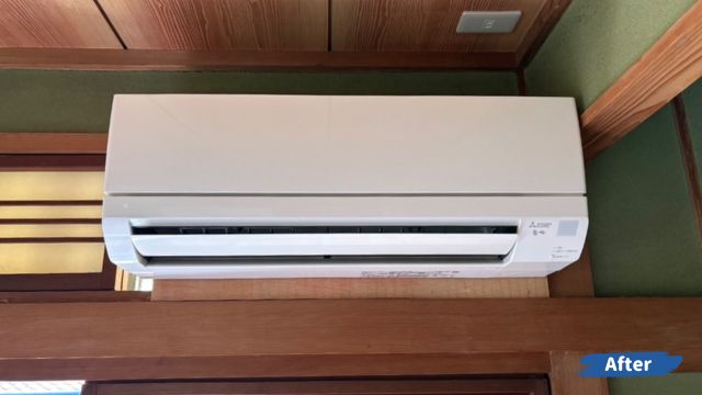 エアコン 新規設置｜那珂川市恵子｜T様邸